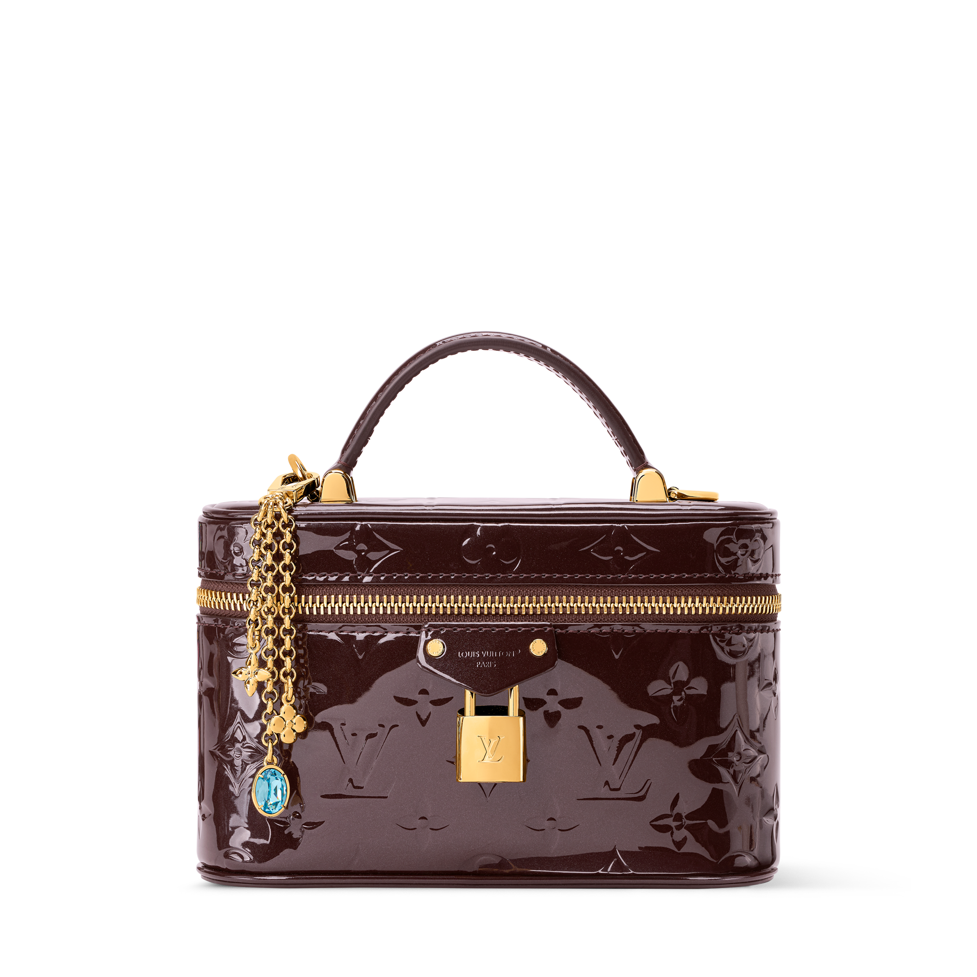 Vanity Chain Pouch Monogram Vernis Leather - Wallets and Small